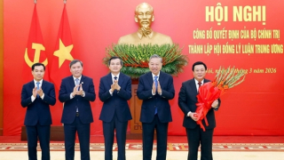 Công bố quyết định thành lập Hội đồng Lý luận Trung ương nhiệm kỳ 2026-2031